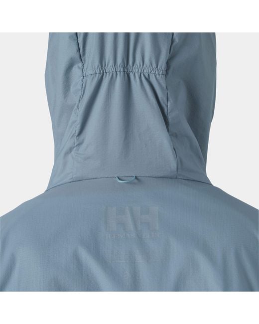 Helly Hansen Blue Trail Windbreaker Jacket for men