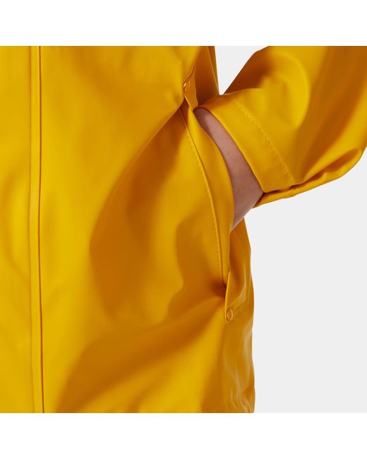 Helly Hansen Yellow Junior's Moss Classic Helox Rain Jacket