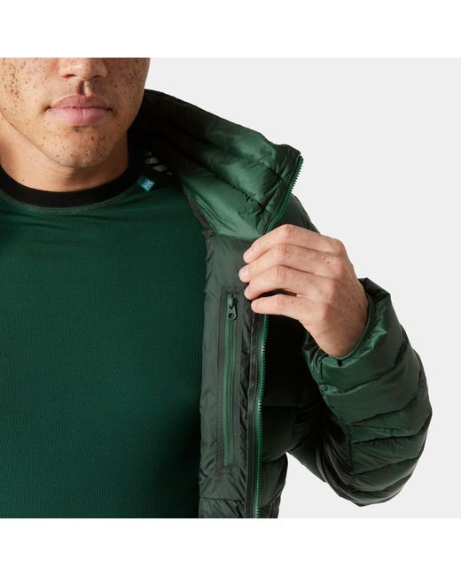 Helly Hansen Green Verglas Down Jacket 2.0 for men