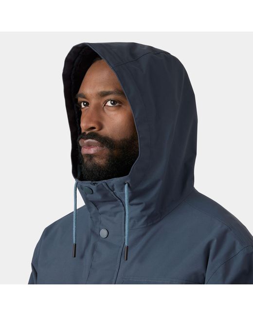 Helly Hansen Blue Escape Utility Rain Jacket for men