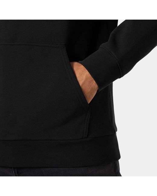 Helly Hansen Black Core Graphic Hoodie for men