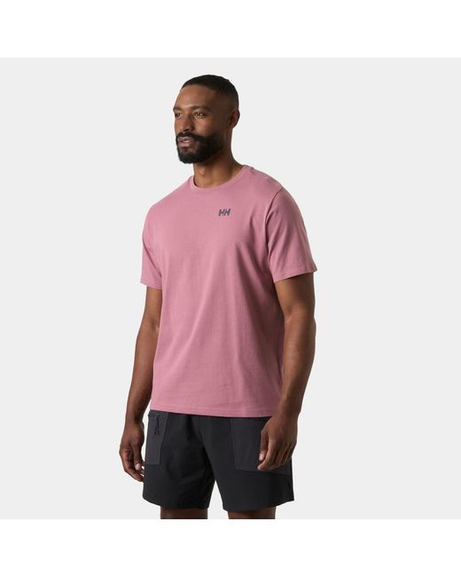 Helly Hansen Red Massif Graphic T-Shirt for men