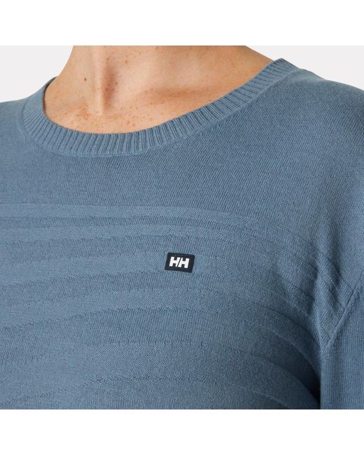 Helly Hansen Blue Quayside Knit