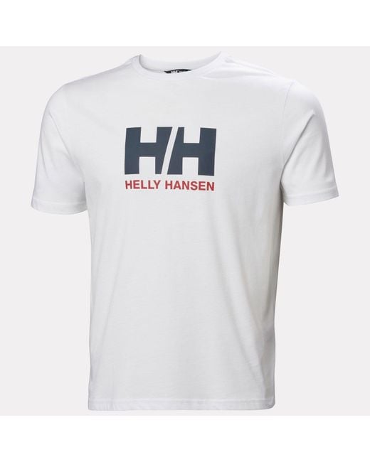 Helly Hansen White Hh Logo T-Shirt 2.0 for men