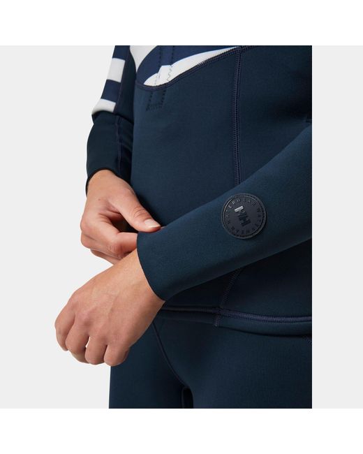 Helly Hansen Blue Waterwear Half-Zip Jacket