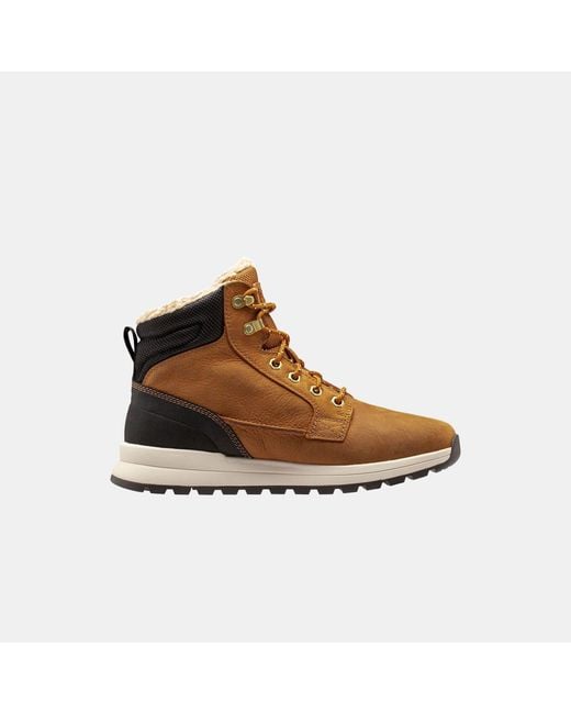 Kelvin Lx Waterproof Leather Stivalis Marrone di Helly Hansen in Brown da Uomo