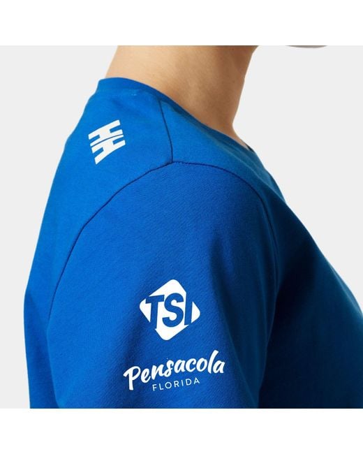 Helly Hansen Blue American Magic Cotton T-Shirt