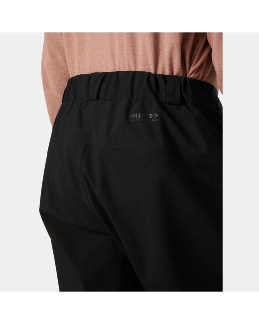 Helly Hansen Black Verglas 3 Layer Shell Trousers for men