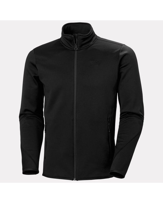 Helly Hansen Black Alpha Zero Fleece Outdoor Jacket for men