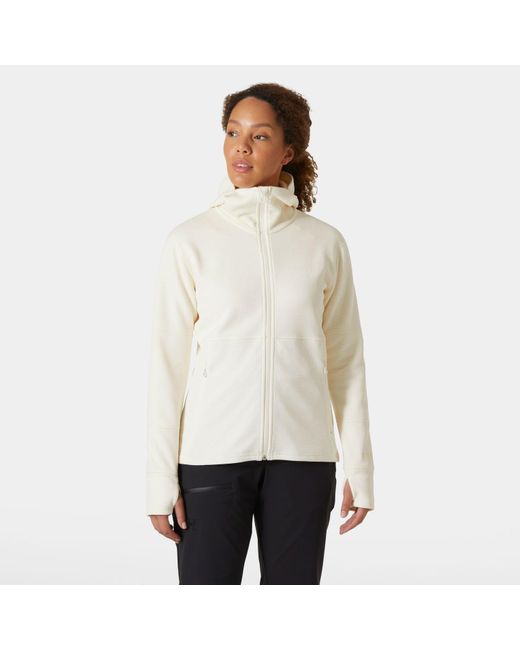 Helly Hansen White Evolved Air Hooded Midlayer