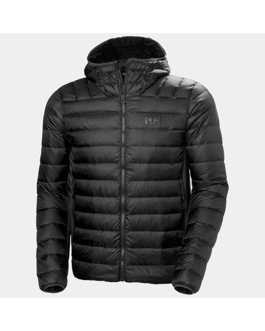 Helly Hansen Black Verglas Down Hybrid Hood 2.0 for men