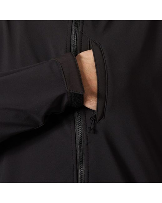 Helly Hansen Men's Paramount Athletic Cut Softshell Jacket Black for men