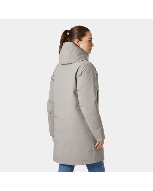 Helly Hansen Gray Urban Pro Helly Tech Down Coat