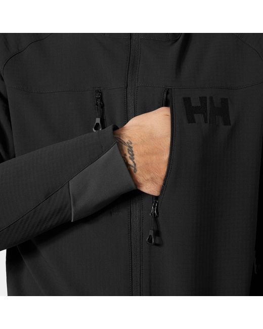 Helly Hansen Black Odin Pro Shield Jacket for men