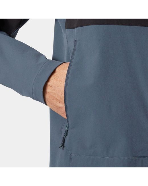 Helly Hansen Blue Blaze Hooded Softshell Jacket for men
