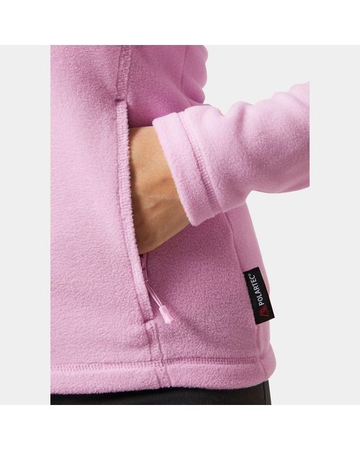 Helly Hansen Pink Daybreaker Fleece Jacket With Zip
