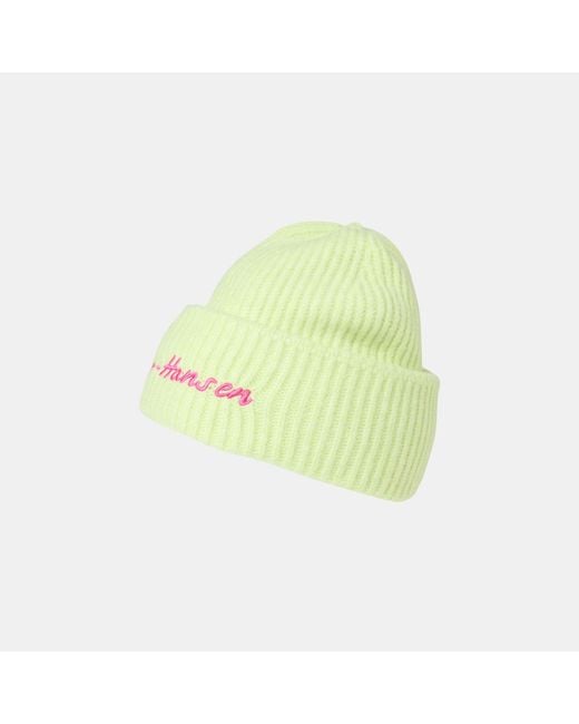Soft Rib Berretto Verde di Helly Hansen in Green
