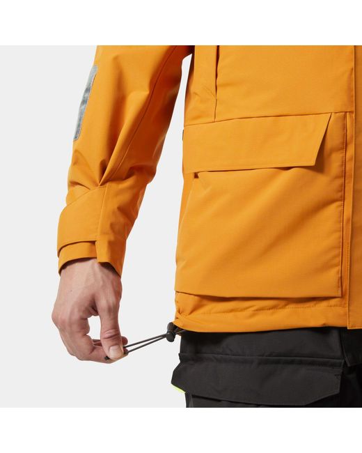 Helly Hansen Orange Pier 4.0 Jacket for men