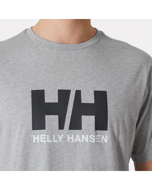 Helly Hansen Gray Hh Logo T-Shirt 2.0 for men