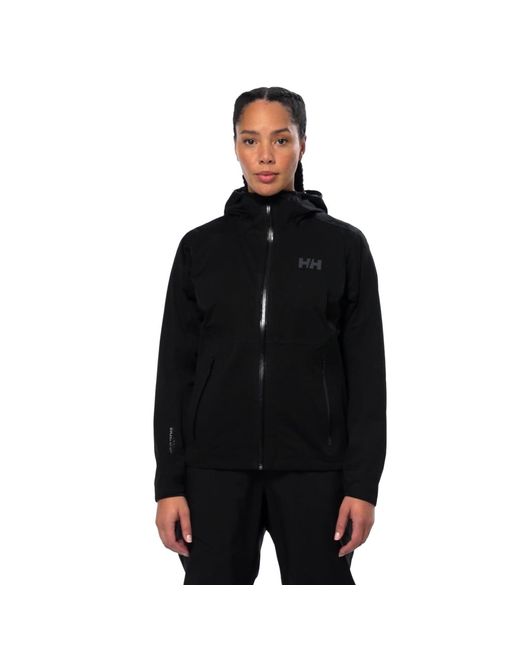 Helly Hansen Black Momentum 3-Layer Stretch Jacket