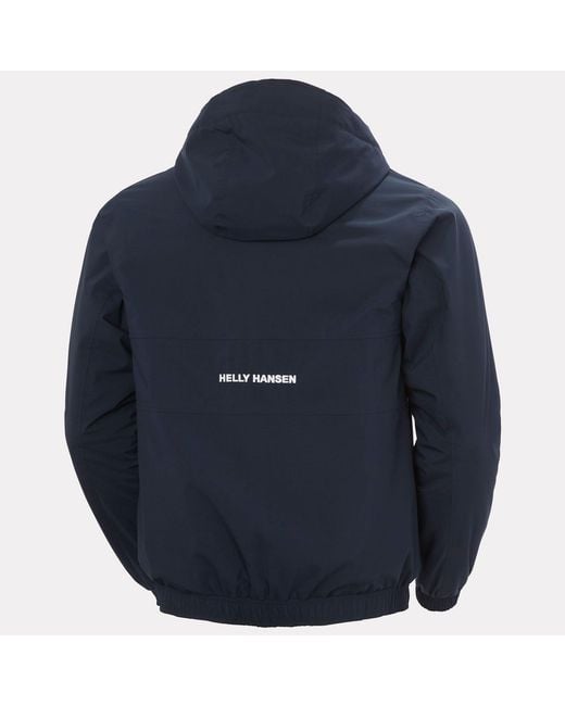 Helly Hansen Blue Smoegen Insulated Rain Jacket for men