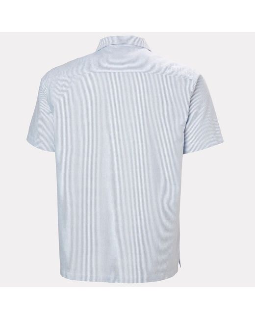 Helly Hansen White Shore Short Sleeve Shirt for men