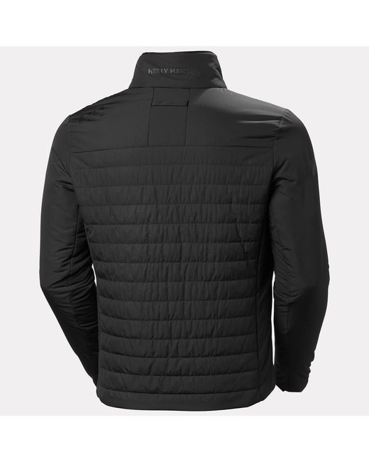 Helly Hansen Black Crew Insulator Sailing Jacket 2.0 for men
