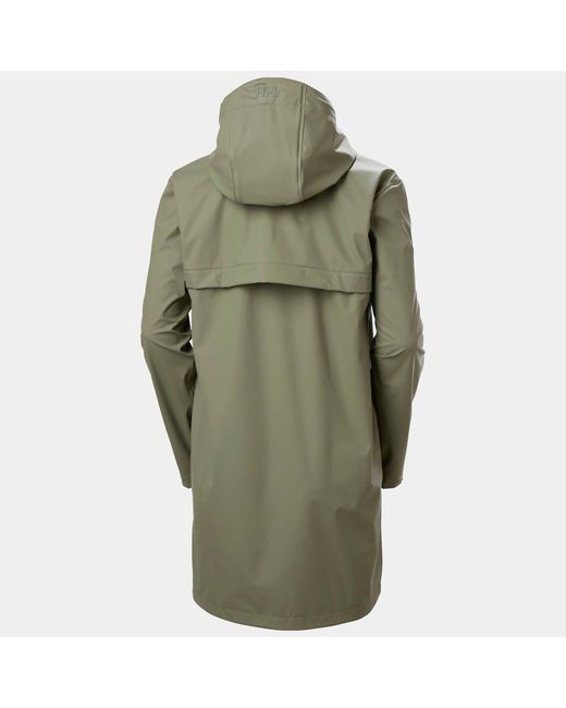 Helly Hansen Green Moss Waterproof Rain Coat