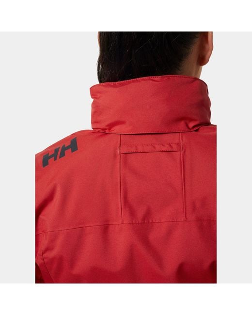 Helly Hansen Red Crew Hooded Midlayer Jacket 2.0