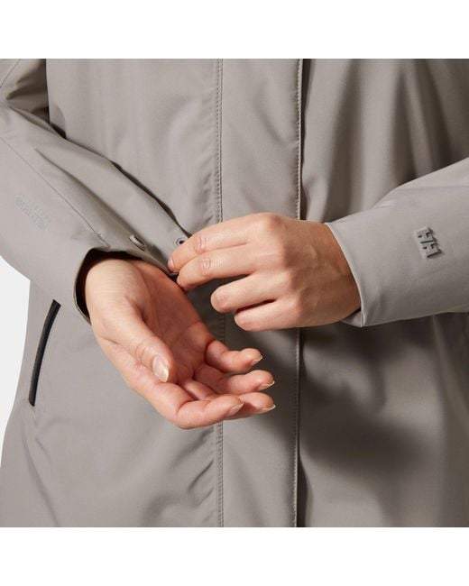 Helly Hansen Gray Lily Insulated Raincoat