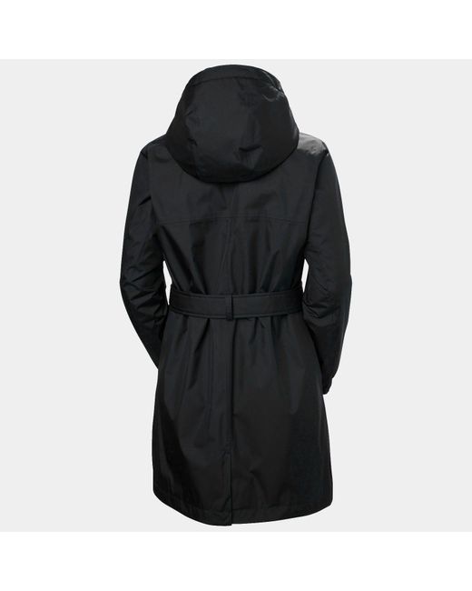 Helly Hansen Black Classic Insulated Trench