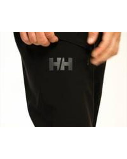 Helly Hansen Black Verglas 3 Layer Shell Trousers for men