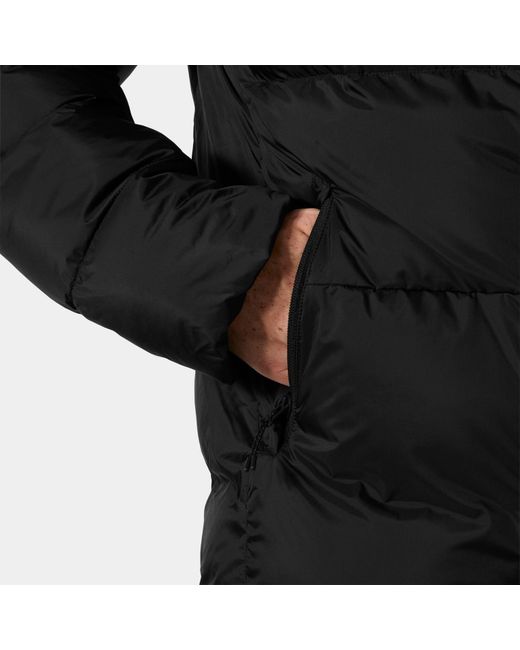 Helly Hansen Black Active Winter Parka for men