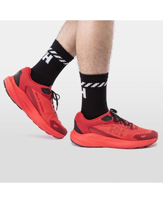 Helly Hansen Red Buzzard Trail Running Shoes for men