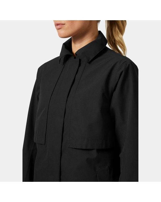 Helly Hansen Black Lilja Raincoat