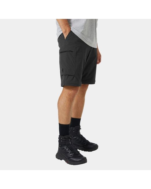 Helly Hansen Gray Brono Softshell Zip Off Trousers for men