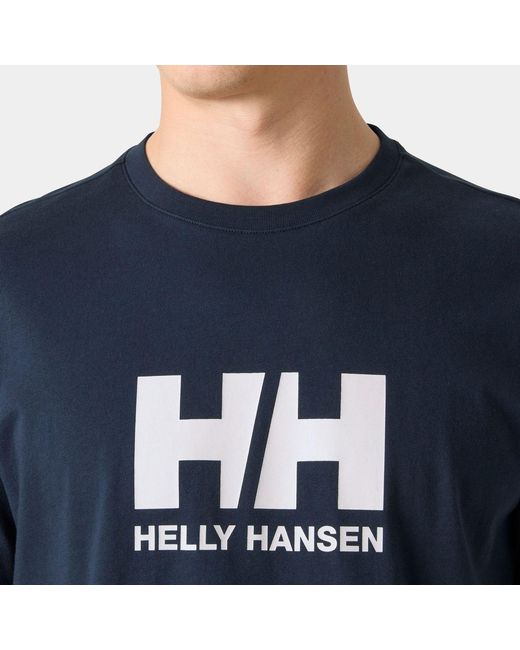 Hh Logo T-Shirt 3.0 di Helly Hansen in Blue da Uomo