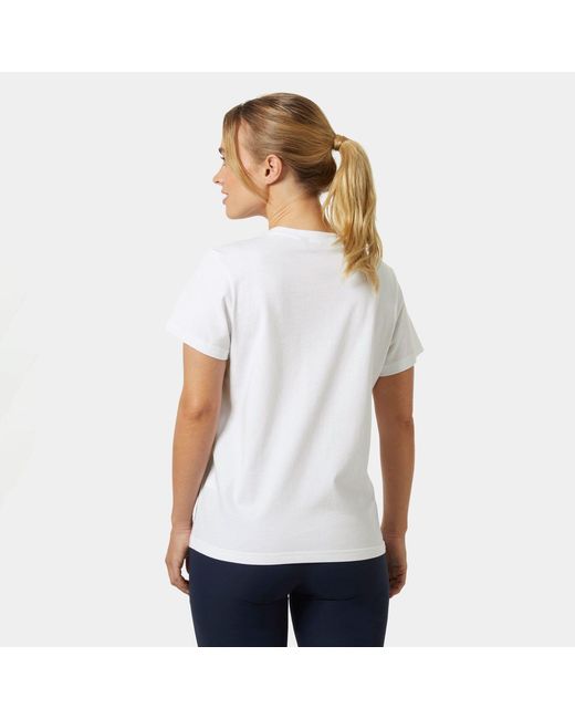 Helly Hansen White Hh Logo T-Shirt 2.0