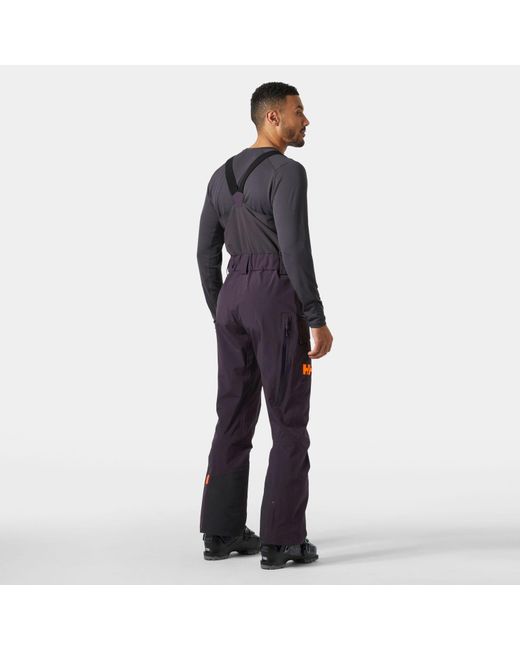 Helly Hansen Blue Sogn Bib Shell Ski Pants for men
