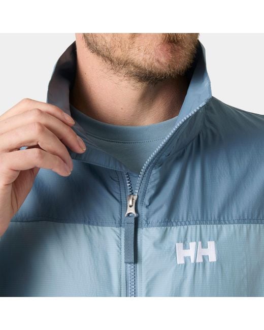 Helly Hansen Blue Koster Windbreaker for men