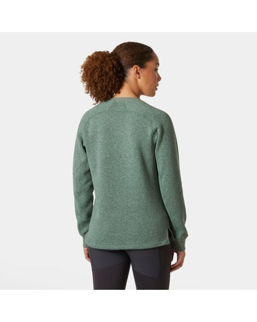 Helly Hansen Green Varde Crewneck