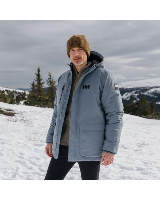 Helly Hansen Blue Urb Lab Down Parka for men