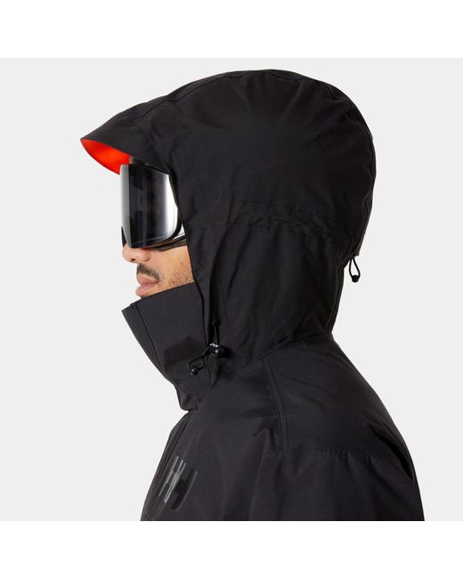 Helly Hansen Black Ullr D Shell Jacket