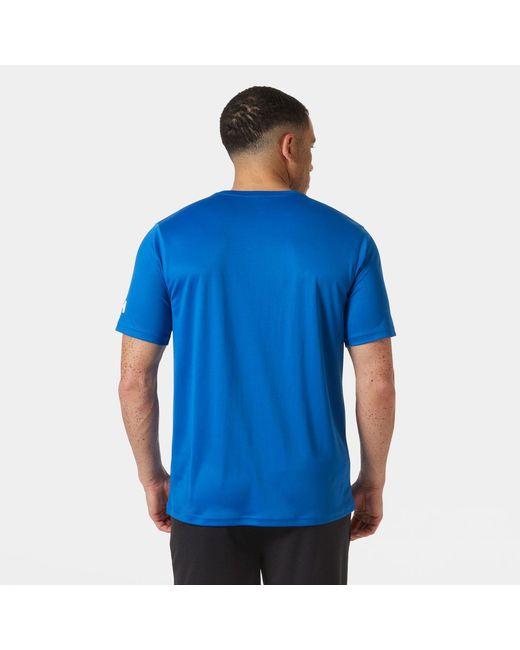 Hh Tech T-Shirt 2.0 Blu di Helly Hansen in Blue da Uomo
