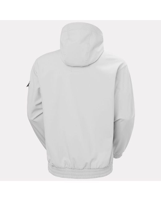 Helly Hansen Gray Ullr D Ridable Hoodie