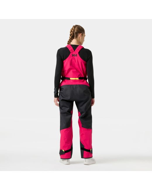 Helly Hansen Red Skagen Offshore Sailing Bib