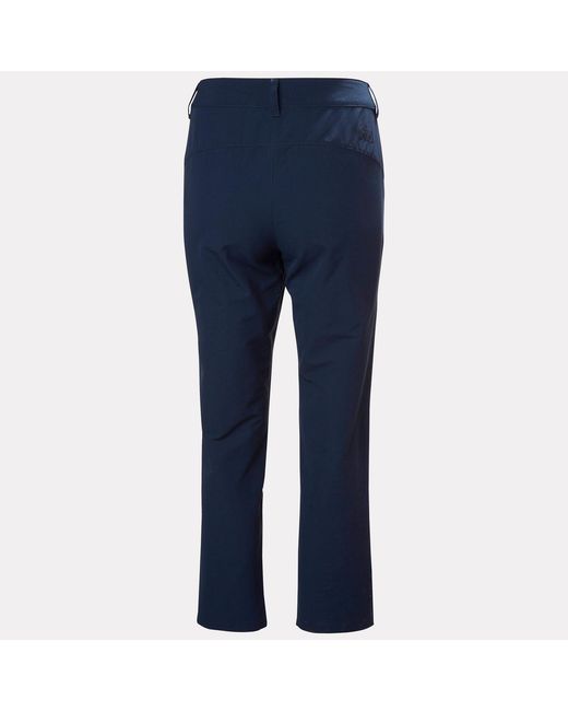 Helly Hansen Blue Quick-Dry Pants Damen