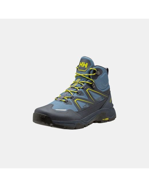 Helly Hansen Blue Cascade Mid Low-Cut Helly Tech Boots for men