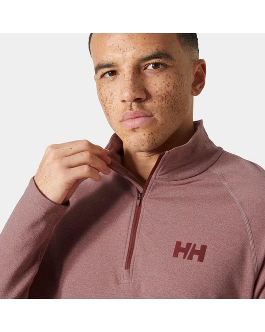 Helly Hansen Red Tyri Half-Zip for men