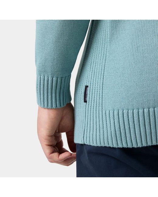 Helly Hansen Blue The Ocean Race Half-Zip Sweater